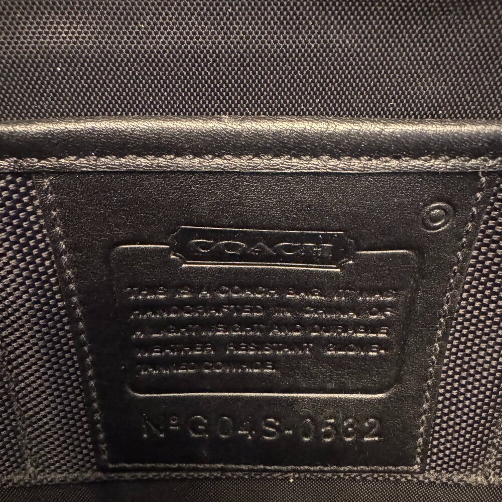Coach Vintage Leather Briefcase